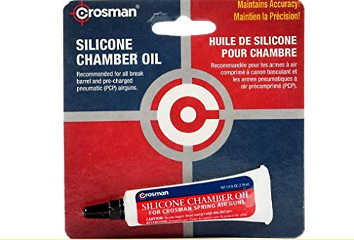 Crosman RMCOIL Silicone Chamber Oil, .25 oz
