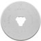 Olfa Lames Rotatives Inoxydable 28mm Pack De 10, Argent