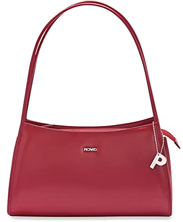 Picard Damen Schultertasche BERLIN aus Rindsleder Mittel | mit Reißverschluss | Schultertasche | Alltag