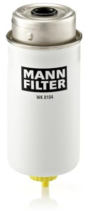 MANN-FILTER, WK 8104 Fuel Filter | For Passenger Cars, Fuel System Protection, Injector Protection, Clean Fuel Supply, True OE Engineering