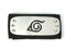 CoolChange Anime manga Stirnband für Shinobi Kostüm mit Konohagakure Wappen aus Metall, Schwarz