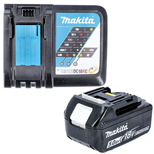 Makita BL1850B Kit Batteria E Caricatore 18 V 5 Ah LXT Ioni Di Litio