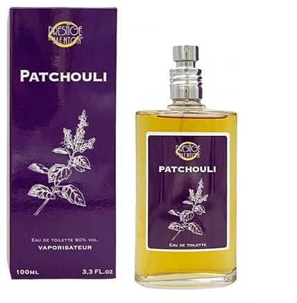 Eau de Toilette Patchouli, par Prestige de Menton – Eau de Toilette Ambrée et Boisée pour Femmes – Parfum Intense aux Notes de Patchouli – Fabrication Artisanale en Côte d’Azur – 100 ml