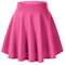 Urban GoCo Svasato Gonna, Rosa Acceso, XXL Donna