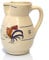 Colì, Brocca Ursulo 20 cm Serie Gallo, Brocca Acqua, Brocca Vino, Brocca e Caraffe da Tavola, Brocca Terracotta