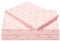 Juicy Couture Bettlaken-Set | JC Crown Design Bettlaken | Bettwäsche für Doppelbetten | 3-teiliges Set Spannbetttuch, Bettlaken und Kissenbezug | Tiefe Taschen, knitterarm und fusselfrei | Rosa