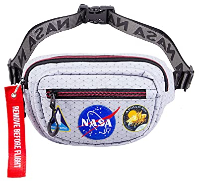 NASA Houston-Glaze Gürteltasche, Grau