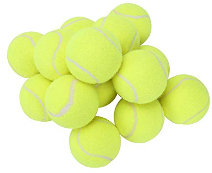 Trintion 20 Stück Tennisbälle Spielball Hunde Katzen Ball Set Spielzeug für Kinder Erwachsene Übungs Haustiere Training Großartig für Tennis Freizeitspiel Oder Hundespielzeug