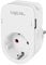LogiLink PA0247 - Adattatore per presa (CEE 7/3) con 2 USB (2 USB-A) e supporto per smartphone