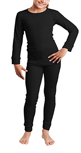 Cocain underwear 1 Set Kinder Ski Unterwäsche schwarz 122-128 Hemd Hose Thermo
