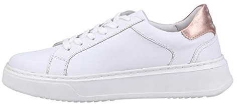 Hush Puppies Women's Camille Sneaker, White, 4 UK