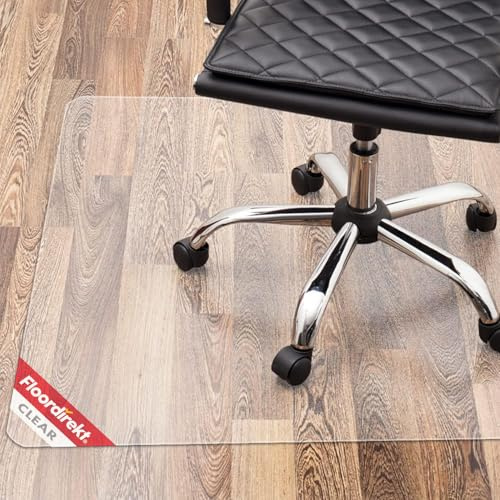 Floordirekt PRO - Bürostuhl Unterlage - transparente Bodenschutzmatte für Hartböden - Bodenmatte, Bodenschutz, Unterlegmatte (190 x 200 cm)