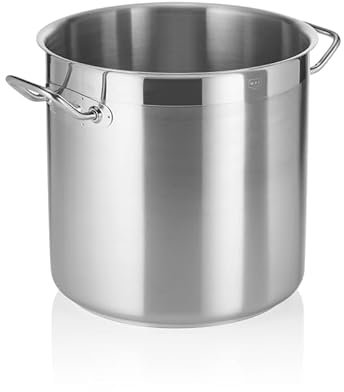 Olla para sopa Cookware 21, 32 cm de diámetro, acero al cromo-níquel 18/10