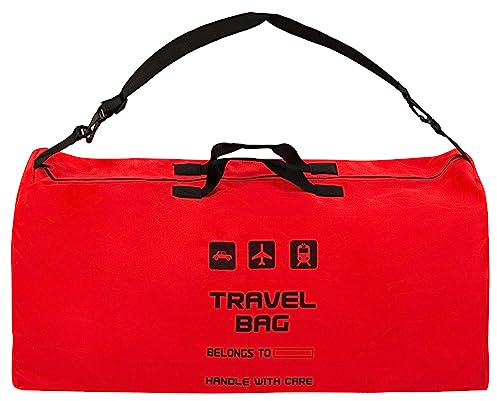 Rucksackhülle für das Flugzeug Reisetasche für Rucksack Größe zu 60-90L Transporttasche Backpack Tragetasche perfekt am Flughafen beim Einchecken Bahnhof Autofahrten [085]