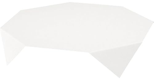 100x DUNI Dunisilk®-Mitteldecke 84 x 84 cm Linnea White (1 x 100 Stück)