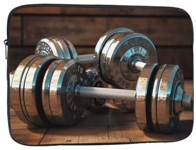 Modulare Hanteln bedruckte Laptop-Hülle Schutzhülle 10 Zoll für ultimativen Schutz – Tablet-Aktentasche Tasche