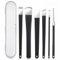 Yuanchu Kit di 6 coltelli professionali per pedicure, in acciaio inox, per rimuovere cuticole, pelle morta, mais, calli e piedi, strumenti per la cura dei piedi, per saloni di bellezza domestici