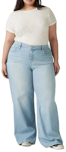 Levi's Damen Jeans Pl 318 Shaping Wide Leg