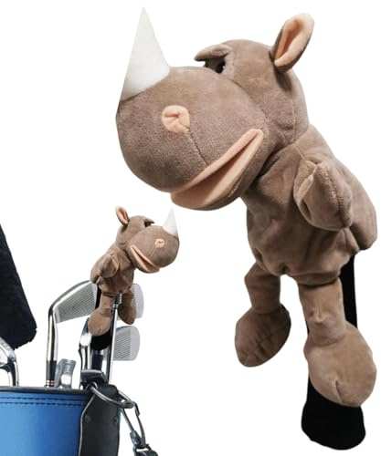 Copri mazza da golf con animali, copertura per mazze da fairway, divertente copertura protettiva per mazze da golf, adorabile per uomini e donne