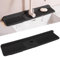 Volminex Tapis de Robinet en Silicone, Protection Anti-Éclaboussures pour Évier de Cuisine, Plateau Anti-Gouttes pour Robinet, Tampon de Séchage pour Comptoir de Cuisine et Salle de Bain (Noir, 60 cm)