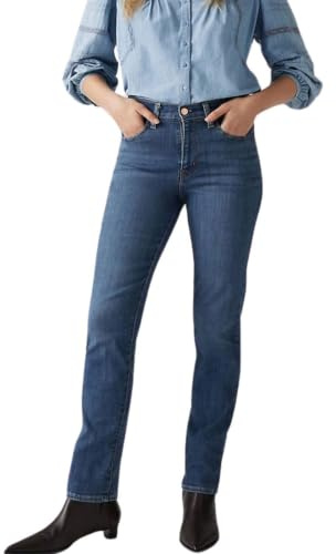 Levi's Women's 724 High Rise Straight Denim Jeans, Colour Way Way Back, Size 28 32