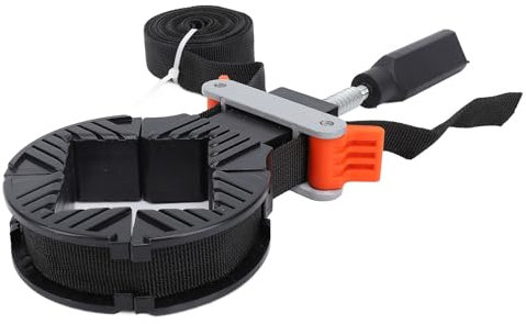 Verstellbare Riemenklemme mit 32 ft Nylonband – Schnellspann-Holzbandklemme für Bilderrahmen, Schubladen & Bücherregale