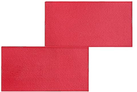 KJoBDwz Betonstempel Matte Stempelkissen for Beton mit Steinstruktur, Stempelformen und Schablonen aus Polyurethan-Zement for Heimwerkerarbeiten, Betonüberzüge Bedruckte Fußmatten