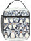 YQxwJL Lonchera con estampado de pingüinos para bebé, para el trabajo, picnic, viajes, bolsas de sándwich, bolsas de almuerzo frescas para mujeres y hombres