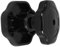 Alipis 1 Set Accessori per Fornello Pentola A Pressione Sostituzione della Maniglia del Coperchio Sostituzione della Maniglia del Piatto Black 2 Pezzi