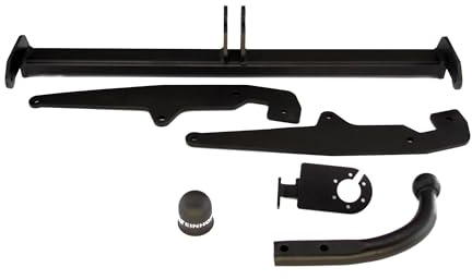 RIDIGO Anhängerkupplung starr für Renault Clio 4 IV X98 GrandTour 04/2013-2020 mit universalem E-Satz 13-polig