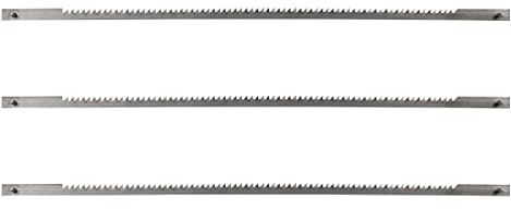 Güde 55082 Sägeblatt für Dekupiersägen 18TPI 3-tlg. SB (132 mm lang, 3 Stück)
