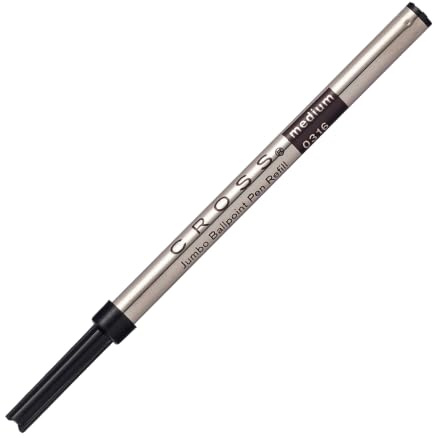 Cross Jumbo Kugelschreiber Minen (für Selectip Pen Rollerball, Mittel) schwarz, 1 Stück (1er Pack)