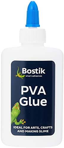 Bostik PVA Glue, Solvent Free Glue for Arts and Crafts, Dries Clear, 118ml bottle