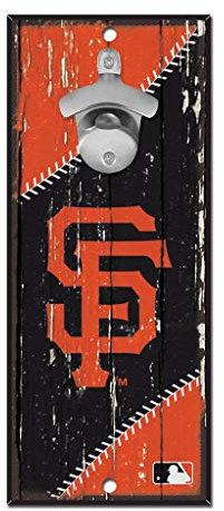 Wincraft San Francisco Giants MLB Schild mit Flaschenöffner