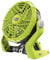 Ryobi 5133002612 Ventilator R18F-0 ohne Akku und Ladegerät, 18 V, Schwarz, Grün