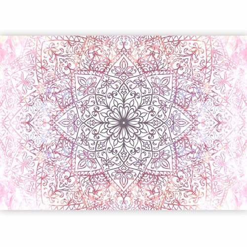 murando - Papier peint panoramique artistique 200x140 cm - Revêtement mural décoration salon - Motif ethnique géométrique coloré motif mandala graphique orienter fond f-C-0131-a-d