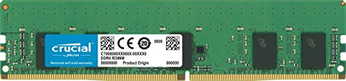 Crucial CT8G4RFS8266 8Go (DDR4, 2666 MT/s, PC4-21300, Single Rank x8, ECC, Registered, DIMM, 288-Pin) Mémoire