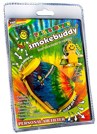 Smokebuddy Smoke Buddy Original Tie Die Yellow/Orange Assorted Personal Air Filter