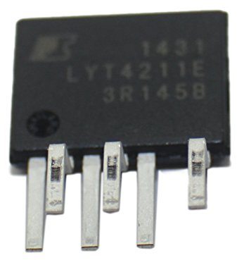 TOP258EN PMIC AC/DC switcher,Controller SMPS 59,4-145kHz eSIP-7C 2,5Ω POWER INTE
