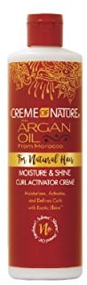 Creme Of Nature Argan Oil Moisturist & Eclat Curl Active Cream 354 ml