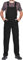 ProWear Arbeitslatzhose Herren Arbeitshose Latzhose, Schwarz, Gr.- XXL