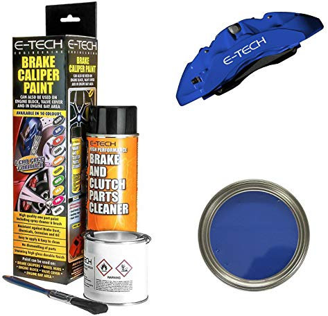 DIY & Tools High Strength Heat Resistant Car Engine Bay Wheel Brake Caliper Paint (Blue)