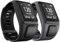 ANBEST TPU Uhrenarmband Kompatibel mit Tomtom Runner 3/Spark 3/Runner 2/Adventurer 2/Golfer 2 Armband, Bequemes Armbänder für Tomtom Runner 2 Music/Spark 3 Cardio, Schwarz, Grau
