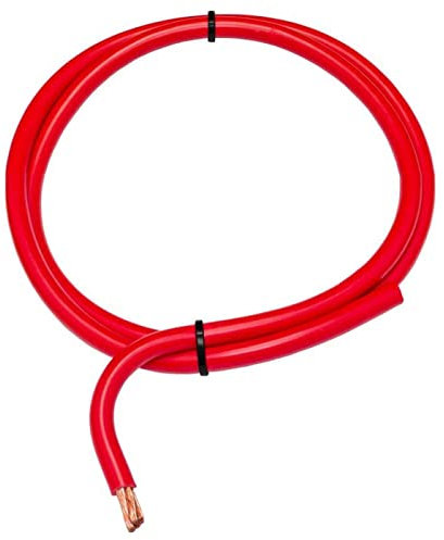 10m Fly Câble de véhicule Rouge 25mm² Rond Câble Fil de Fer toronné Car Câble d'alimentation