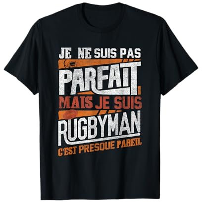 Maillot Rugby Homme Enfants Cadeau Joueur De Rugby T-Shirt