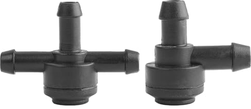 XUKEY 2 Stück Auto Rückschlagventil Scheibenwaschanlage für Volvo V50 XC90, 9178897 31391513 2-Wege- Und 3-Wege-Anschluss T-Anschluss Sprührohrverbindung Kompatibel mit Volvo V50 V70 XC60 XC90
