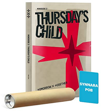 [ SYNNARA PREORDER ] TOMORROW X TOGETHER txt - minisode 2: Thursday's Child 4th mini album Incl. Rolled poster (Hate ver.)