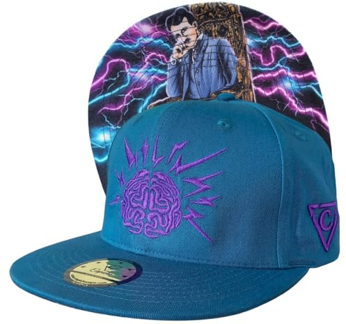 Capiche [99+ VARIATIONEN] Snapback Cap - Kappe - Baseball - Mütze - Kunst - Unisex - Schirm - Männer - Herren - Damen - [Mastermind] Tesla SB