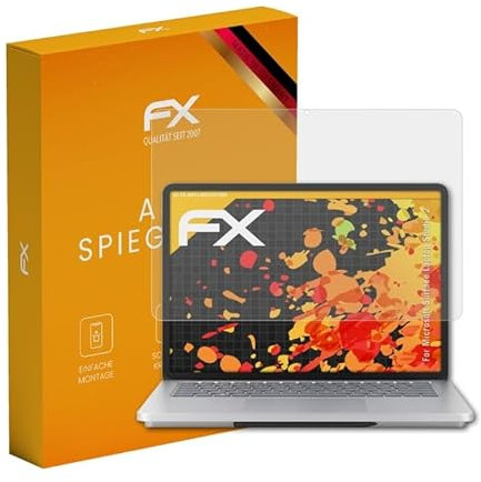 atFoliX Screen Protector compatible with Microsoft Surface Laptop Studio 2 Screen Protection Film, anti-reflective and shock-absorbing FX Protector Film (2X)