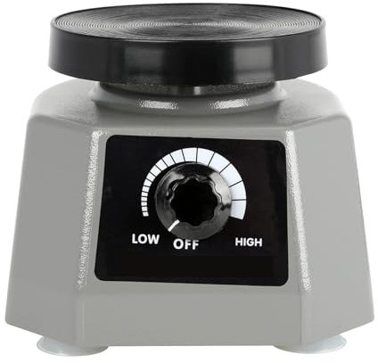 Bceer Labor-Vibrator Oszillator Rundes Schüttelpflaster Rüttelplatte Zahnmedizinische Geräte Maschine Zum Mischen 100W